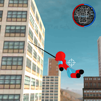 Flying spider stickman Hero Vegas Gangstar mafia