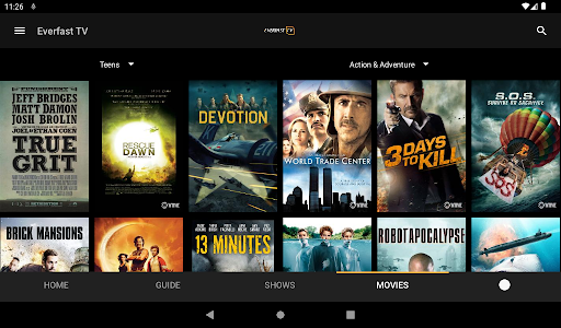 Screenshot of Everfast TV