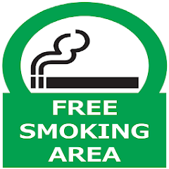 TOKYO, Osaka Free smoking area icon