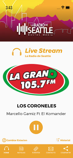 La Radio de Seattle Screen 2