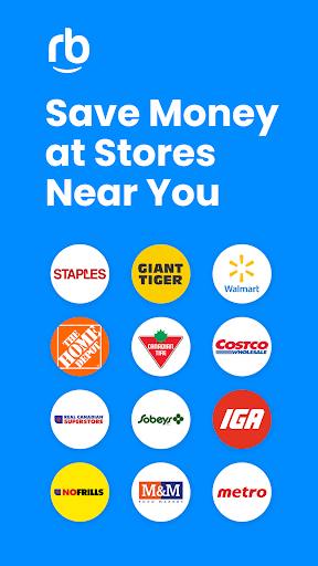 Android application reebee: Flyers & Shopping List screenshort