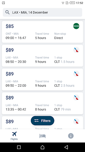 Cheap Flights Deals & Hotels Screen 3