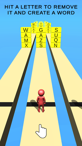 Android application Letter Shooter 3D screenshort