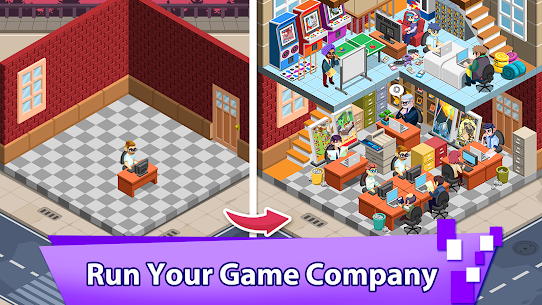 Video Game Tycoon idle clicker  Full Apk Download 1