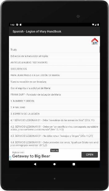 Captura 13 Manual Legión de María android