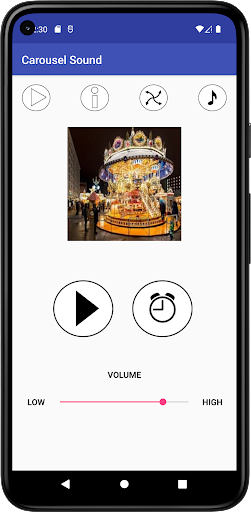 Android application Carousel Sound screenshort