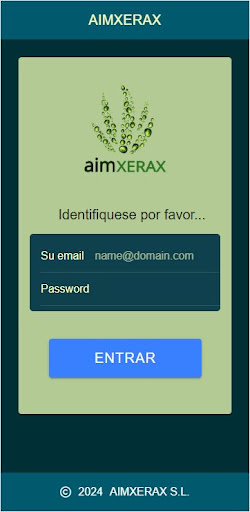 Android application AIMXERAX screenshort