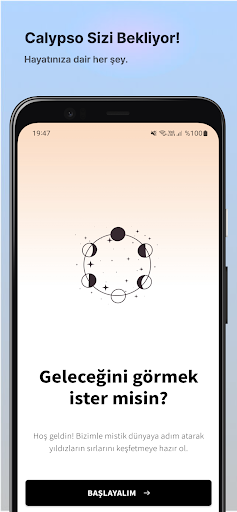Android application Calypso - Yüz Falı, Astroloji screenshort