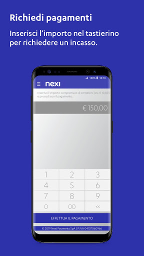 Mobile POS di Nexi Screen 2