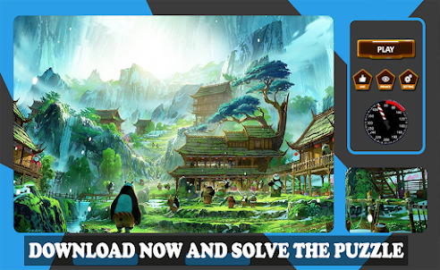 King Fu Panda Puzzle Game