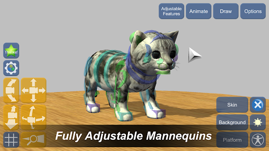 3D Mannequins Screenshot