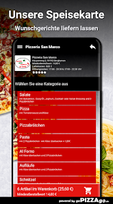 Screenshot 4 Pizzeria San Marco Bergkamen android