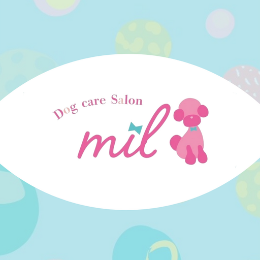 Dog care salon mil logo