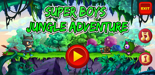 Android application Super Boys Jungle Adventure screenshort