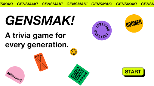 Android application GENSMAK! screenshort