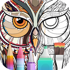Coloring Book for family MOD