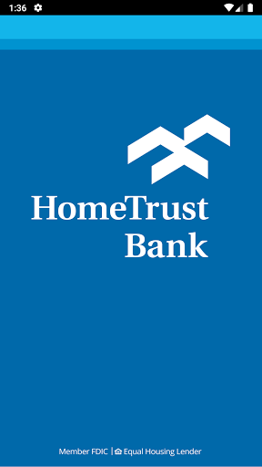 Android application HomeTrust Mobile Banking screenshort