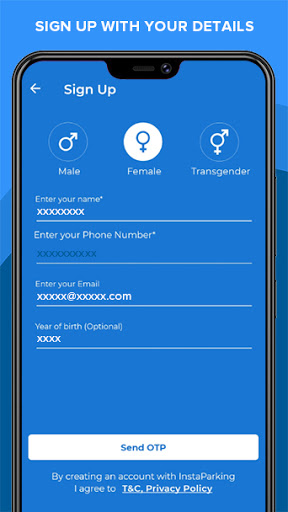InstaParking Screen 2