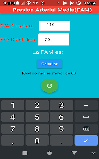 Presion Arterial Media (PAM) screenshot 3