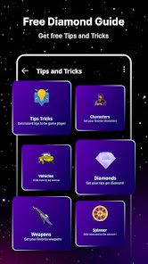 Get Diamonds - FFF Emotes Tips 1.1 APK + Mod (Free purchase) for Android