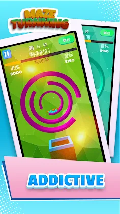 Maze Turning - Drop the Balls - Screenshot 4