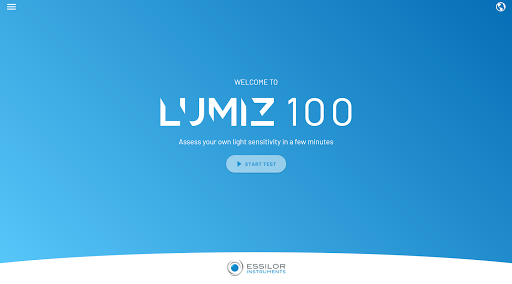 Android application Lumiz100 screenshort