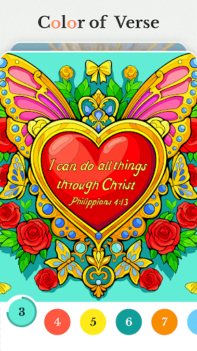 Color My Bible-Paint By Number 3