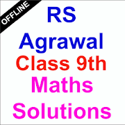 RS Aggarwal Class 9 Math Solutions [ OFFLINE ]