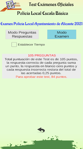 EnsayaTest Oposiciones Policía