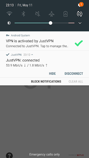 VPN high speed proxy - justvpn Screen 3