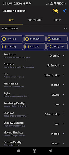 GFX Tool Pro for BGMI -Advance