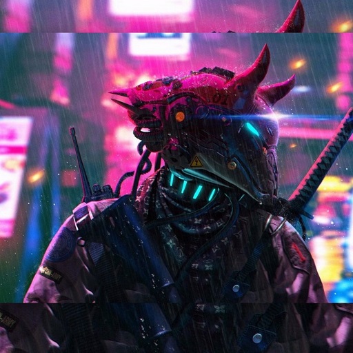 4K Cyberpunk Wallpapers,HD logo