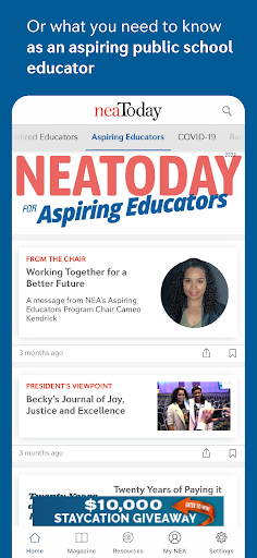 NEA Today Screen 3