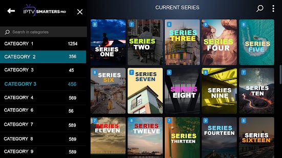 IPTV Smarters Pro Screenshot