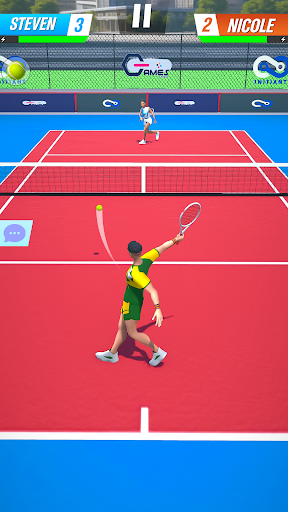 Real World Tennis 3D Game Screen 3