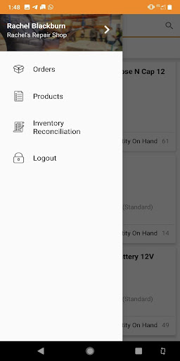 sureEcosystem Inventory Screen 2