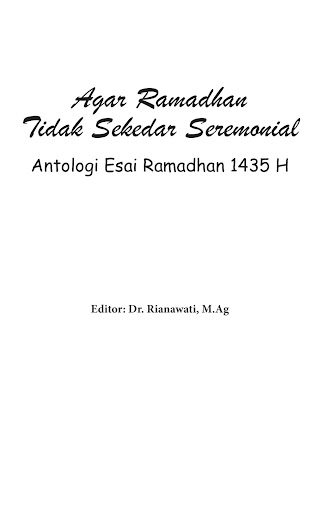 Android application Agar Ramadhan Tidak Seremonial screenshort