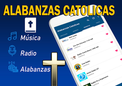 Android application Alabanzas Catolicas screenshort