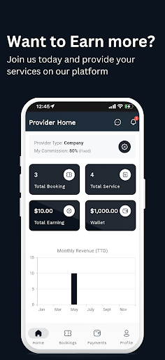 Android application HyreLynk Provider screenshort