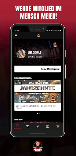 Android application Mensch Meier screenshort