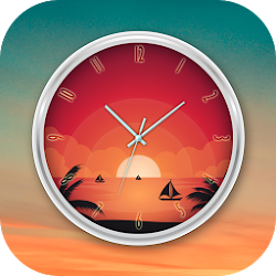 Download Sunset Clock Live Wallpaper (6).apk for Android 