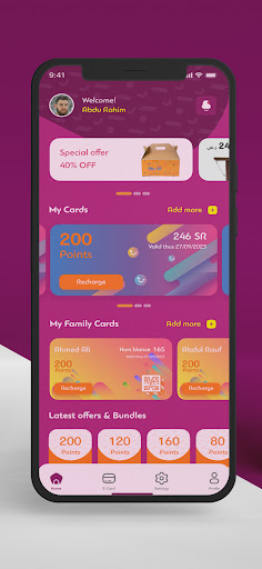 Android application Woosh Center screenshort