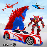Dino Robot: Car Transform Game icon