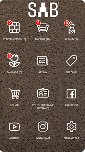 Android application SAB screenshort