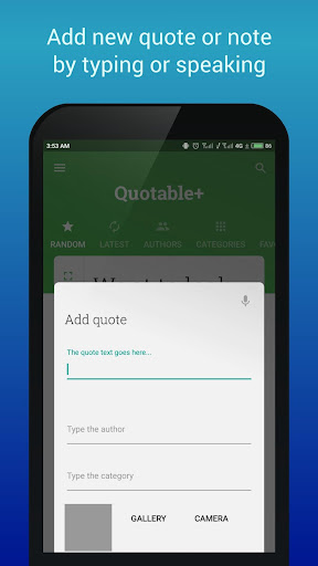 Quotable: Free Quotes Screen 3