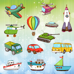 Cover Image of 下载 Vehicles and Cars Coloring Pages Coloring for Kids 1.0.9 APK