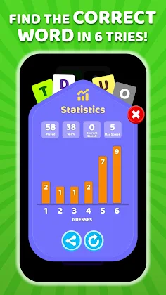 W Challenge - Daily Word Game - Screenshot 4