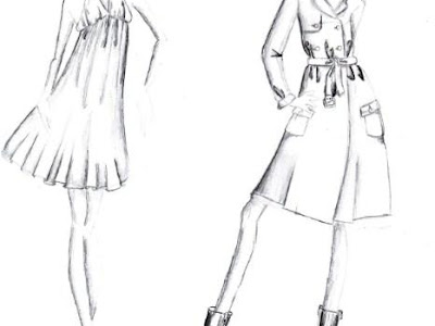 √完了しました！ スケッチ ファッション デザイナー イラスト 291225