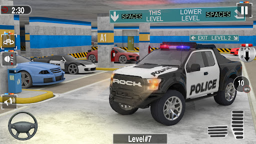 Police Car Parking Games 3D