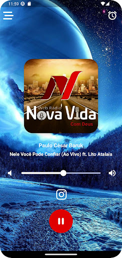 Web Rádio Nova Vida Com Deus Screen 3